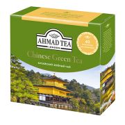 Чай «Ahmad Tea» зеленый «Китайский» 40пак. без ярл. 1*10 1584
