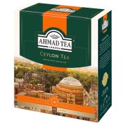 Чай «Ahmad Tea» Цейлон черн.с ярл.конв. 100пак 1*8 163i-08