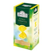 Чай «Ahmad Tea» Цитрус Сенсейшн вк.лимона и лайма чёрн.с ярл.конв. 25пак 1*12 1652-1