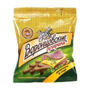 Воронцовские сухарики со вкусом ветчины с сыром 120 гр. 1*24/518101