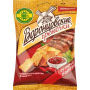Воронцовские сухарики-гренки со вкусом ребер свиных на гриле 60 гр. 1*22/523114