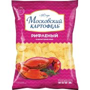Картофель Московский хруст. рифл. со вкусом камчатского краба 120г 1*16 /2601971