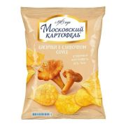 Картофель Московский хруст.со вкусом лисичек в слив. соусе 60гр 1*12/2601951