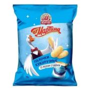 Кукурузные палочки сладкие со вкусом сгущ.молока «От Мартина» 75г 1*24шт