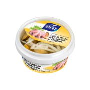 Щупальца кальмара и мидии в масле 210гр 1*6 ББ 133-00268