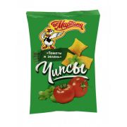 Чипсы пшеничные от Мартина подушечки со вк.томаты и зелень 40гр 1*24шт