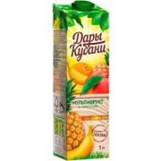 Нектар Дары Кубани мультифрукт с мякотью 0,95л 1*6