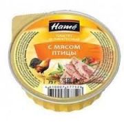 Хаме Паштет 75гр с мясом птицы 1*22 АЛ