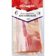 Бекон «Английский» сырокопченый ст.вес 150 г, нарезка