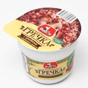Гречка с грибами и жаренным луком (стакан) PRESTON 55гр 1*20 М39063