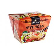 Вермишель Фунчоза под китайским устричным соусом 125гр короб. 1*12 Sen Soy