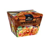 Вермишель Фунчоза под японским соусом Терияки 125гр короб. 1*12 Sen Soy