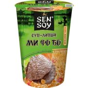 Суп лапша Ми Фо Бо 65гр термо стакан 1*24  Sen Soy ТД001783