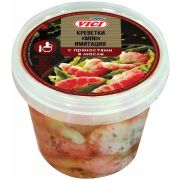 Креветки мини (имит-ция из сурими) с прян-ми в масле 360 гр 1*6 VICI