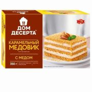 Торт Карамельный медовик 350 гр. 1*6 5843