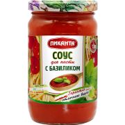 Соус томатный с базилико 350гр 1*6 Пиканта