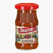 Аджика Абхазская 170г (ст/б) 1*10 Знаток ЗН368