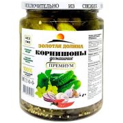 Корнишоны Домашние 500мл ст/б 1*12 Золотая Долина