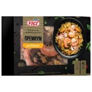 Коктейль из морепродуктов морож в/м ПРЕМИУМ для Паэльи 450гр 1*6 VICI