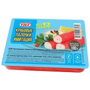 Крабовые палочки 100гр ММЛ 1*30 VICI