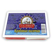 Крабовые палочки 200гр 1*30 Columbus