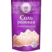 Морская соль розовая «Гималайская» (крупная) 350гр (дой пак) 1*15 Проммикс 2706