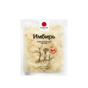 Имбирь маринованный БЕЛЫЙ 140г*30шт п/э пакет(100г без маринада) MAYUMI