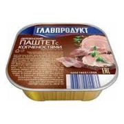 Паштет 95гр Квадрат деревенский с копченостями 1*32 Главпродукт 6974