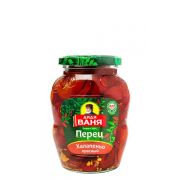 Перец Халапеньо красный нарез.350гр. 1*12 Дядя Ваня